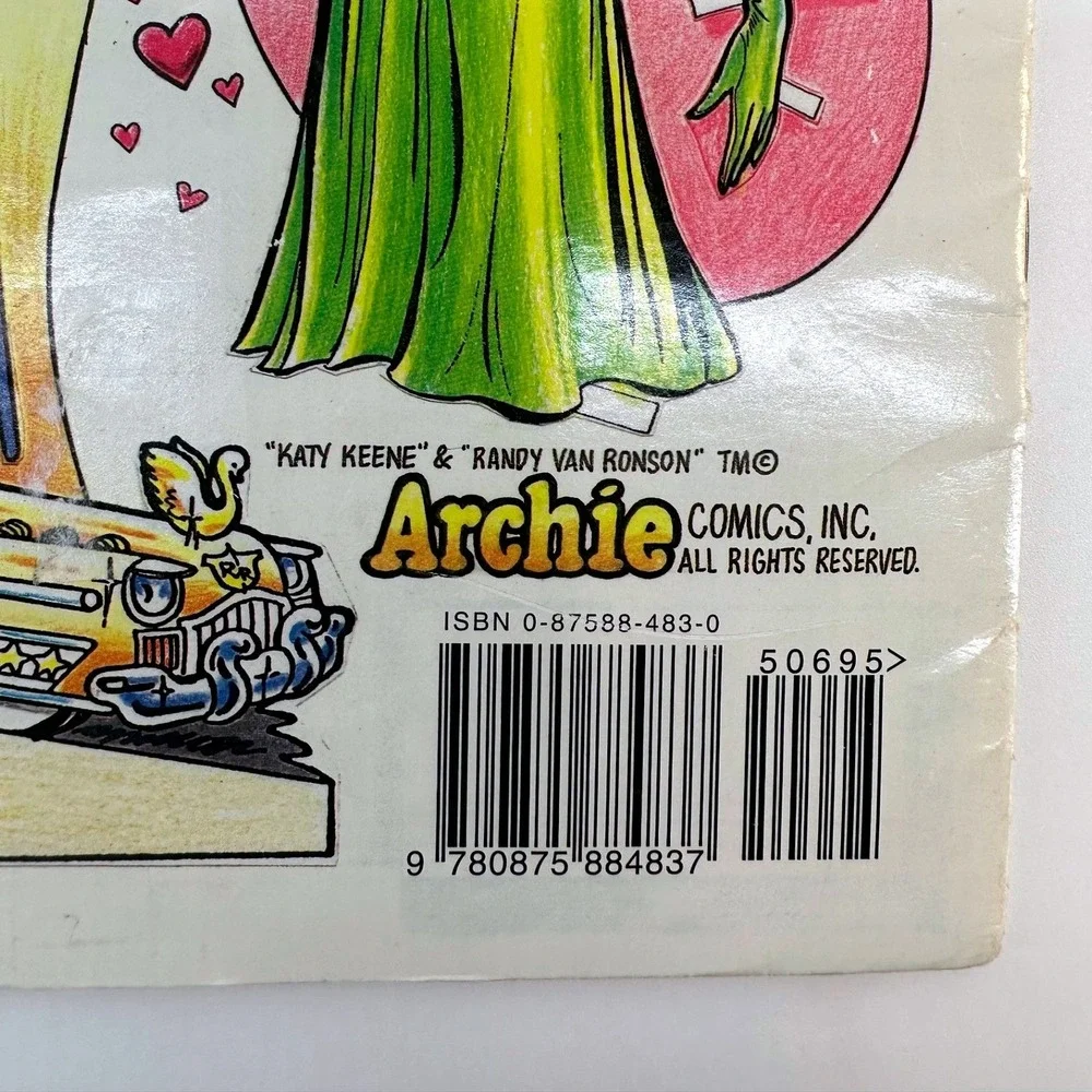 Archie Comics Katy Keene Romance Paper Dolls Bill Woggon 1997 Randy Van Ronson